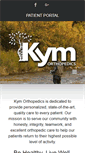 Mobile Screenshot of kymorthopedics.com